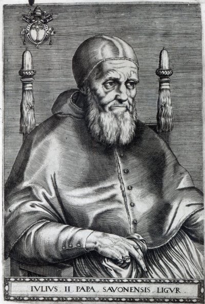 Pope Julius II by Raffaello Sanzio Raphael